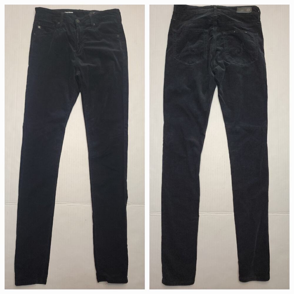Adriano Goldschmid Jeans Womens Sz 25 The Farrah High Rise Skinny Corduroy AG